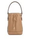 Fendi Mon Tresor Mini Leather Bucket Bag In Neutral