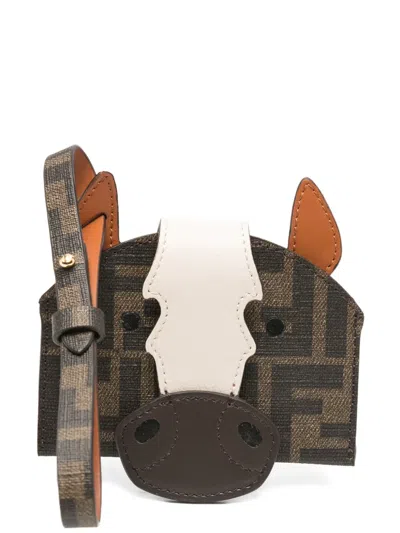FENDI MONOGRAM ANIMAL WALLET