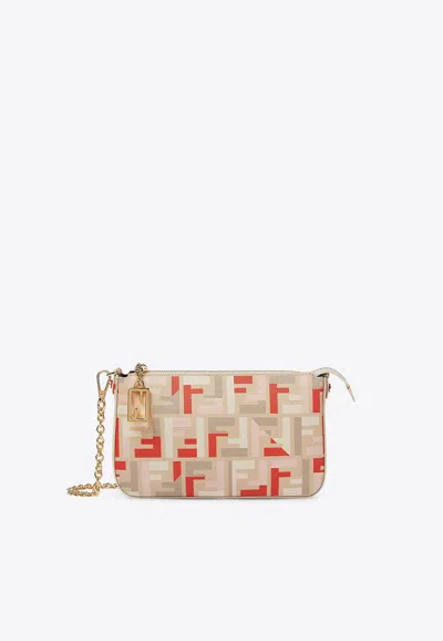 Fendi Monogram Clutch Bag