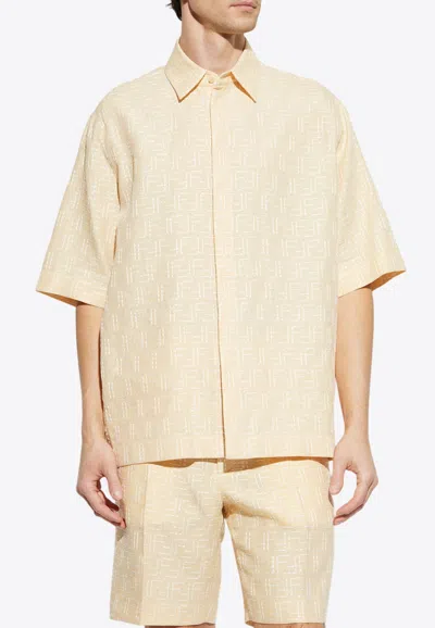 Fendi Monogram Jacquard Shirt