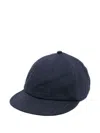 Fendi Monogram-pattern Baseball Cap In Blue