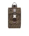 Fendi Monogram-print Backpack In Brown