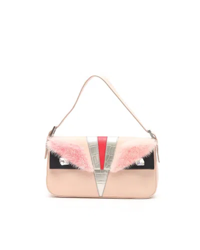 Fendi Monster Collection Baguette Bag In Multi