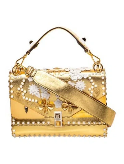 Pre-owned Fendi Monsters Kan I Medium