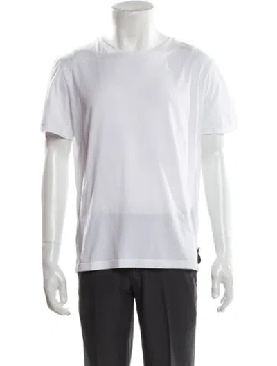 Pre-owned Fendi Monsters Motif Crew Neck T-shirt In White