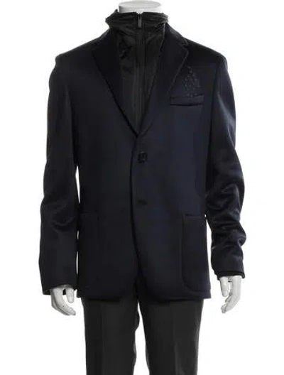 Pre-owned Fendi Monsters Motif Jacket In Blue