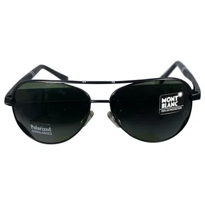 Pre-owned Fendi Mont Blank Pre Loved 2938 63-13 -130 Black Men's Sunglasses, Made In Italy