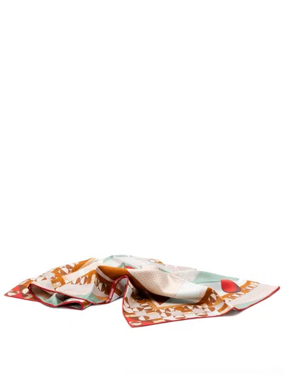 Fendi `moon` Foulard In Multi