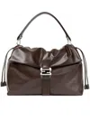 Fendi Flux Maxi Messenger In Brown