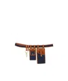 Fendi Multi-accessory Ff Motif Belt In Black