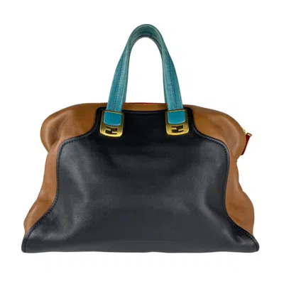 Pre-owned Fendi Multi-color Leather Handbag Shoulder Bag ()