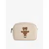 Fendi Multi-coloured Embroidered-logo Canvas Toiletry Case In Multi