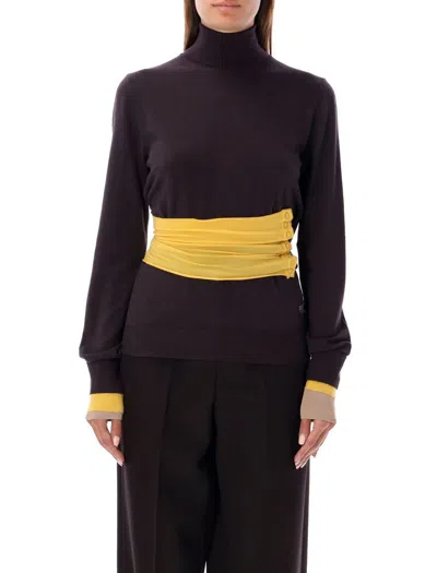 FENDI FENDI MULTI-LAYER JAMPER