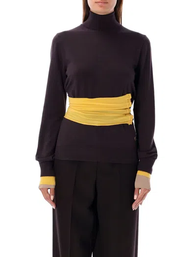 FENDI FENDI MULTI-LAYER JAMPER