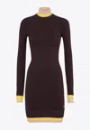 Fendi Mini Wool Dress