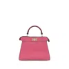 Fendi Multicolor Calf Leather Bos Taurus Shoulder Bag