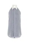 Fendi Embroidered Viscose Blend Shirt In Multicolor