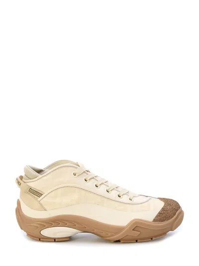 Fendi Multicolor Fabric  Lab Trainers