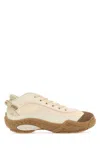 Fendi Lab Fabric Sneakers In Neutral