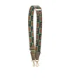Fendi Multicolor Fabric Shoulder Strap In Multi