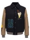 Fendi College-style Bomber Jacket In Multicolor
