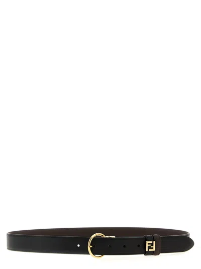 FENDI MULTICOLOR FF REVERSIBLE BELT