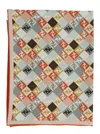 Fendi Selleria Print Square Scarf With Hemmed Edges In Multicolor