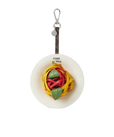 Fendi Multicolor Leather Charm