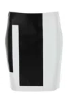 Fendi Women's Multicolor Leather Mini Skirt | Size It 40 | Fpd953aru1 Color F1nzz In Light Purple