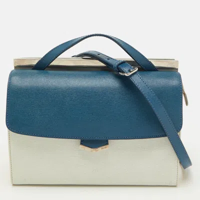 Pre-owned Fendi Multicolor Leather Small Demi Jour Top Handle Bag