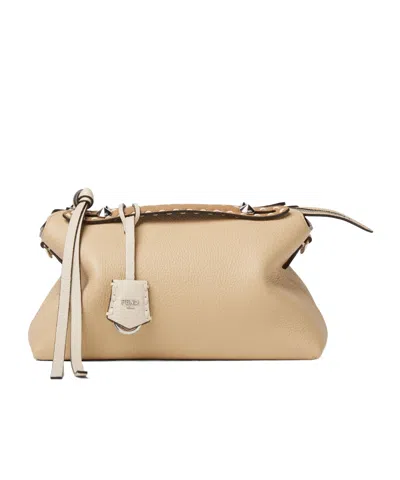 Fendi Multicolor Selleria Bag With 192 Hand-sewn Topstitches