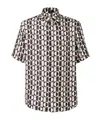 Fendi Multicolor Silk Shirt In Multi