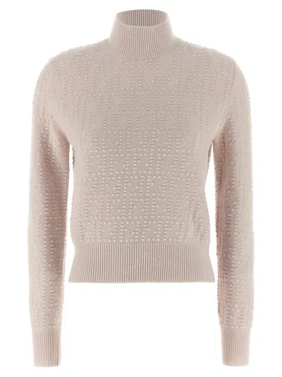 Fendi Multicolor Wool Women's Cardigan In Neutral