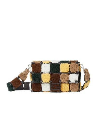 Fendi Baguette Regular Shoulder Bag In Multi