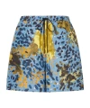 Fendi Multicolour Ff Nylon Printed Shorts In Multi
