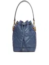 Fendi Ff-motif Mon Tresor Leather Mini Bucket Bag