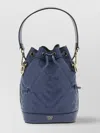 Fendi Borsa A Secchiello Mon Tresor In Pelle Avio  Donna In Blue