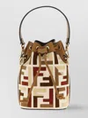 Fendi 'mon Tresor' Mini Bucket Bag In Brown