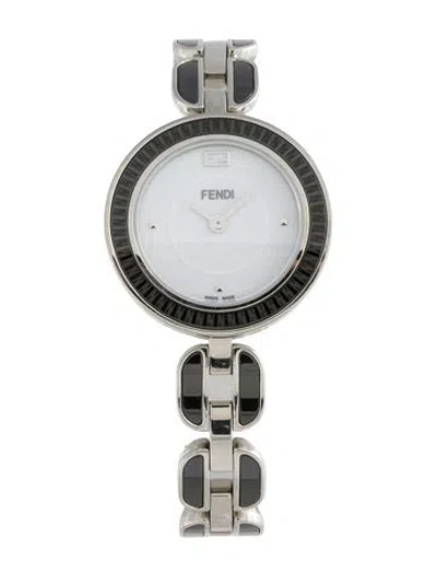 Pre-owned Fendi My Way Stainless Steel Watch, 28mm In Multicolor