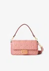 Fendi Baguette Medium Shoulder Bag In Pink