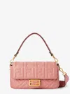 Fendi Baguette Medium Shoulder Bag In Pink