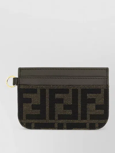 Fendi Na Leather Cardholder