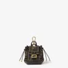 Fendi Nano Backpack Charm In Brown