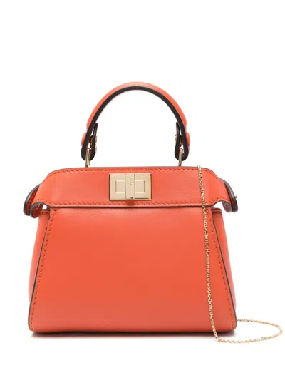 FENDI NANO PEEKABOO SHOULDER BAG