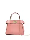 Fendi Nano Peekaboo Top-handle Mini Bag In Pink