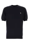 Fendi Ribbed Hem Stretch Wool Sweater