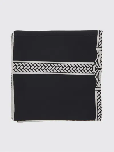 Fendi Neck Scarf Woman In Black