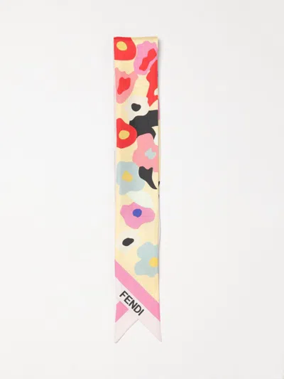 Fendi Neck Scarf Woman  In Pink