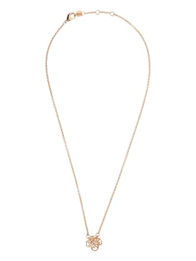 Fendi Necklace Accessories In Gold
