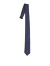 Fendi Slim Tie Polka Dot Pattern Design In Blue